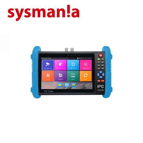 시스매니아 M-IPC-600D 모든신호지원 CCTV 테스터기 7" 터치스크린