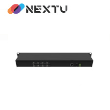 넥스트 NEXT-EOC208THD EOC 변환 8포트 컨버터, BNC(동축케이블) 최대 2Km 거리연장(RJ45 4포트)