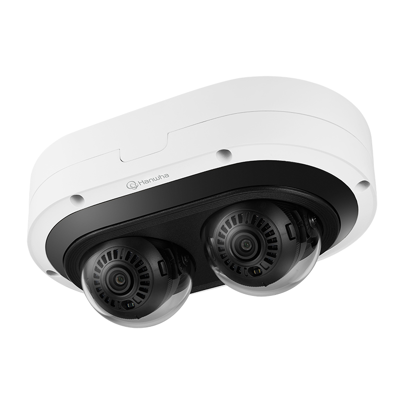 한화비전 600만화소 2채널 멀티디렉셔널 CCTV카메라 PNM-12082RVD