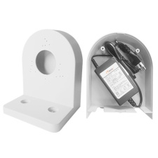 어뎁터 내장 벽부형 돔브라켓(색상: 그레이)