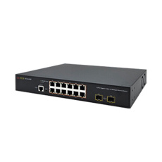 솔텍 SFC414HP 1G L2 스위치 (1Gbps PoE 12포트/1G SFP 2슬롯)