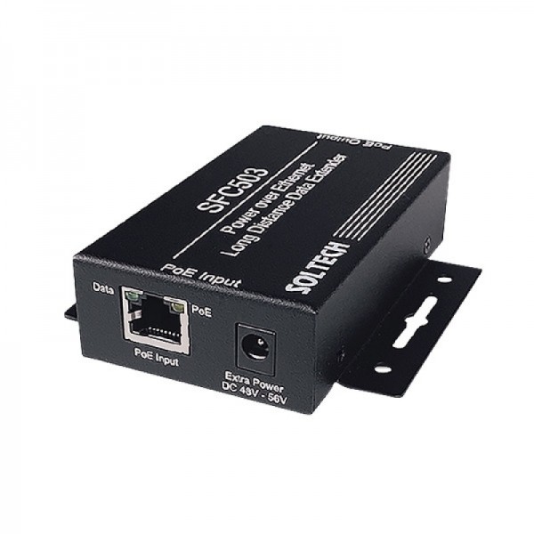 솔텍 SFC503 Power Over Ethernet Long Distance Data Extender 익스텐더 아답터