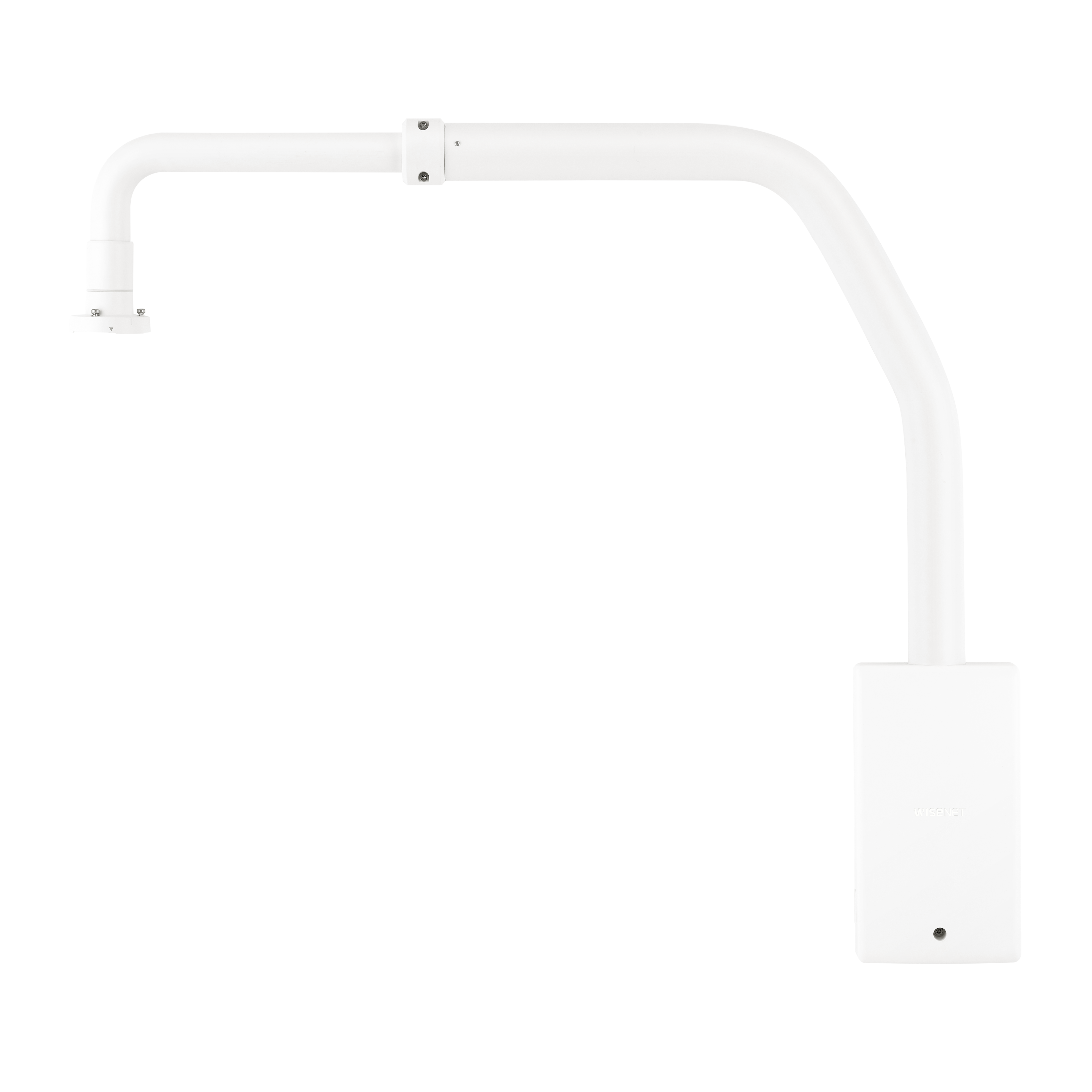 한화비전 SBP-156LMW PTZ 반달돔 카메라 폴형 브라켓 알루미늄 재질