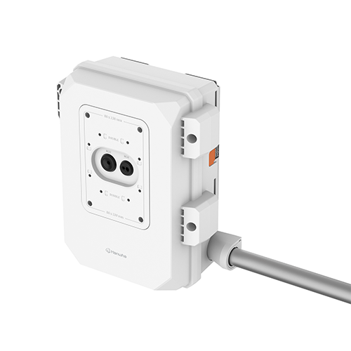 한화비전  SBP-050NBW 카메라 마운트 연결 설치용 소형 박스