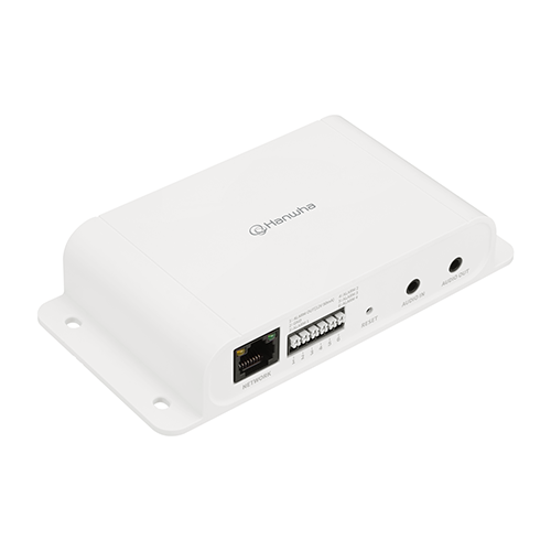 한화비전 SPM-4210  한화 CCTV 부자재 네트워크 카메라 연동용 I O 박스