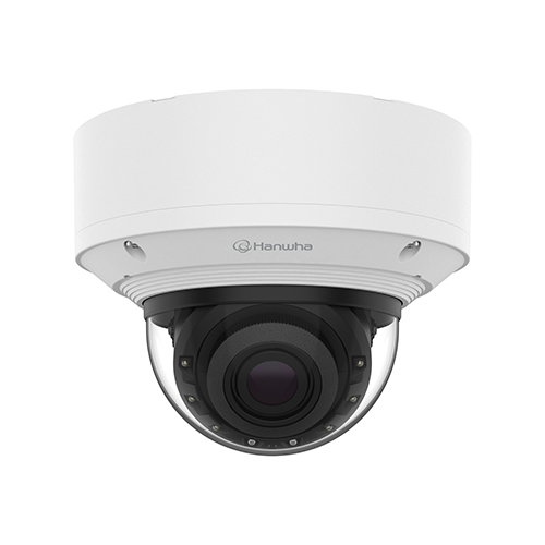 한화비전 PND-A9082RV IP 800만화소 5.9~13.3mm 전동가변 AI 실내 반달 돔 카메라