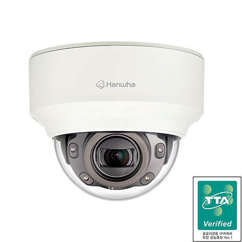 한화비전 XND-6080RG 8 4 3배 TTA인증 2MP 전동 가변 초점 돔 카메라
