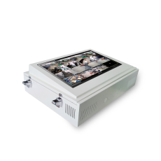 22인치 벽부 경사형 모니터 랙